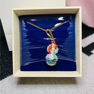 NIB Juicy Grape Little Mermaid Locket Necklace.